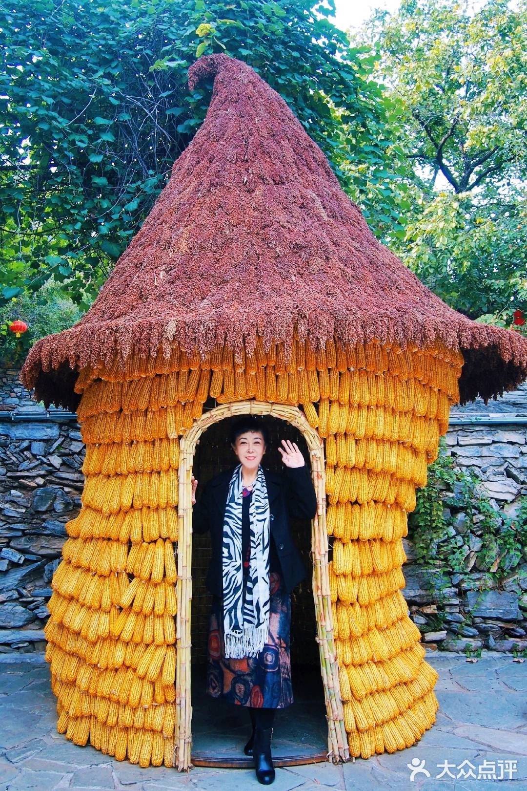带妈妈去房山看红叶住精美民宿