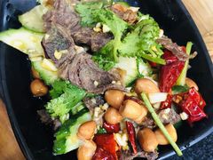 凉拌牛肉-炮爷东北铁锅炖(棠安路店)