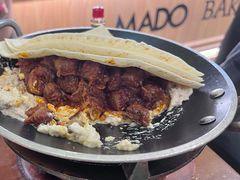 烤肉配茄子泥-MADO冰淇淋咖啡馆(淘金店)