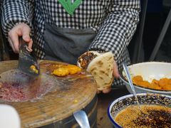 咸蛋黄-老马家马蓉蛋菜夹馍·腊牛肉夹馍(回民街店)