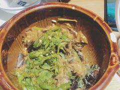皮蛋青椒擂茄子-费大厨辣椒炒肉(皇庭广场店)