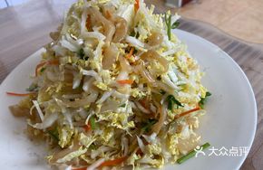 Cabbage Heart with Jellyfish Skin