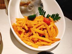 蛋黄焗薯条-卯时·精致锡帮菜(惠山古镇店)