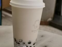 手工双蛋鲜奶-茶力的小怪兽(梅林卓悦汇店)