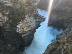 -阿萨巴斯卡瀑布观景点