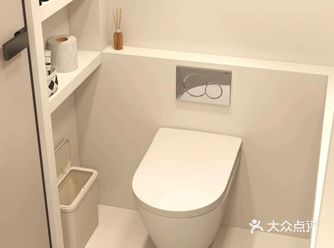 奶油色极简风高级！壁挂智能马桶好看又实用