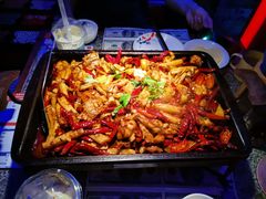 姜辣味平锅牛蛙-蛙来哒(东城万达店)