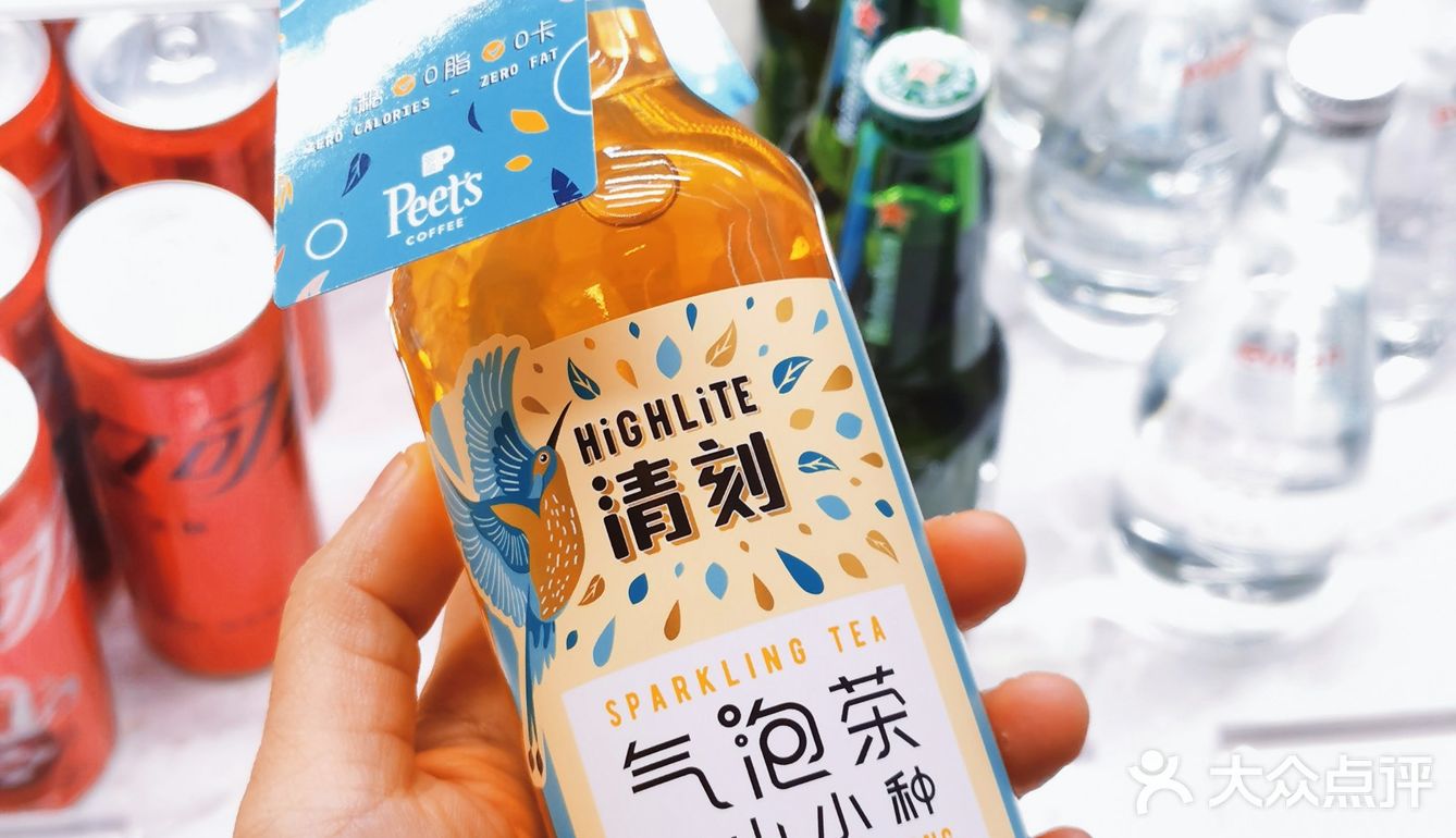 零卡路里的清刻气泡茶！好喝不胖宝藏！