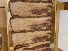 秘制炭黑牛五花-闻老头·菊花炭烤肉(D11店)