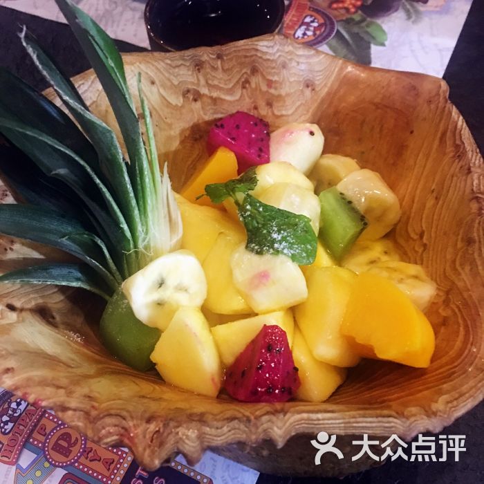 hot park热啊·东南亚美食百香果水果沙拉图片 - 第8张