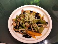 高原鹿茸菌炒青瓜苗-熹素·鲜美素食Vegetarian (天河领展店)