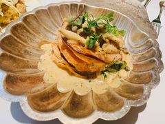 香煎北海道扇贝派-壳里西餐厅Coquille Seafood Bistro(蒙自路店)