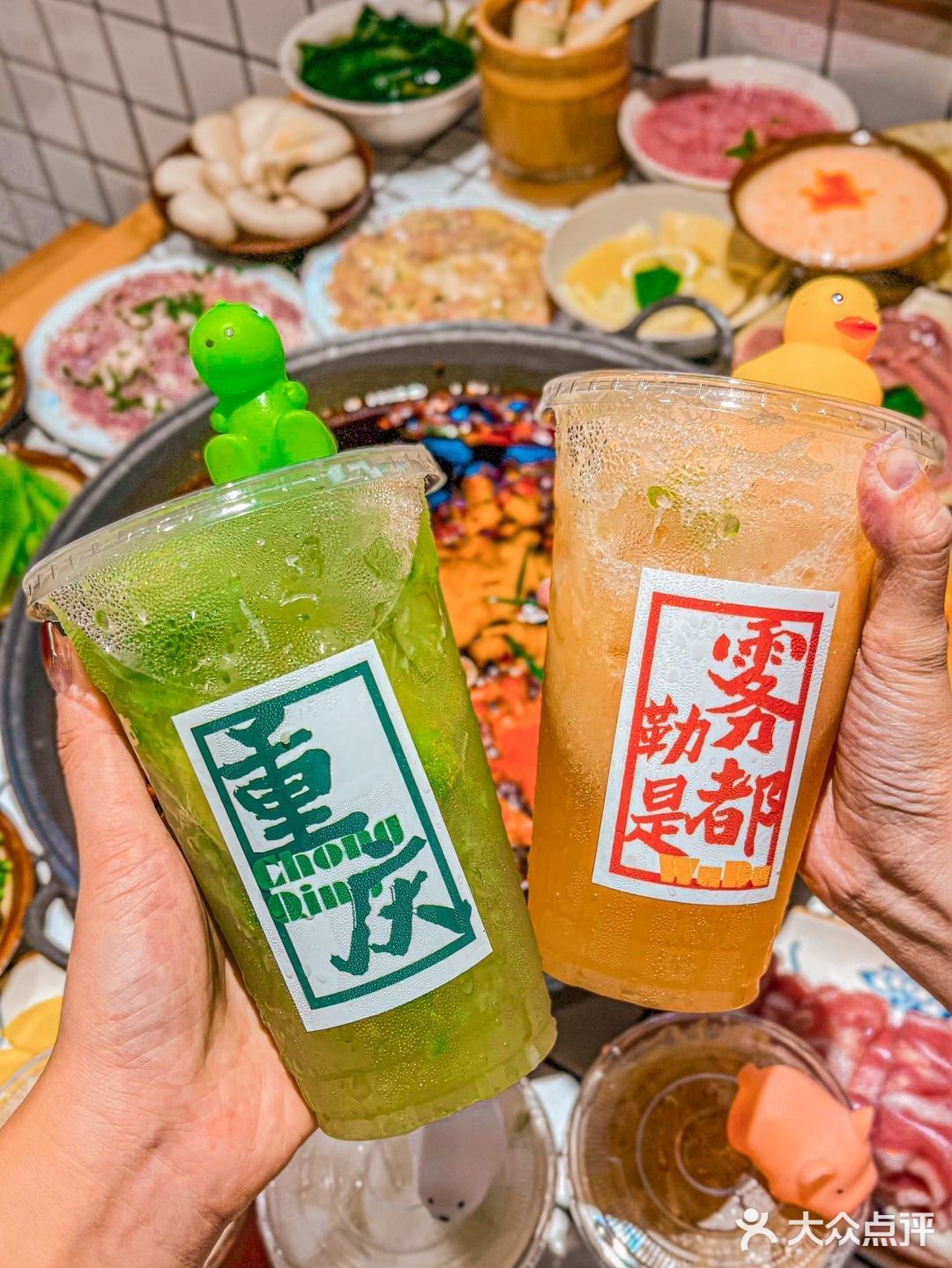 这是什么神仙重庆火锅🔥小怪兽绵绵冰萌炸了