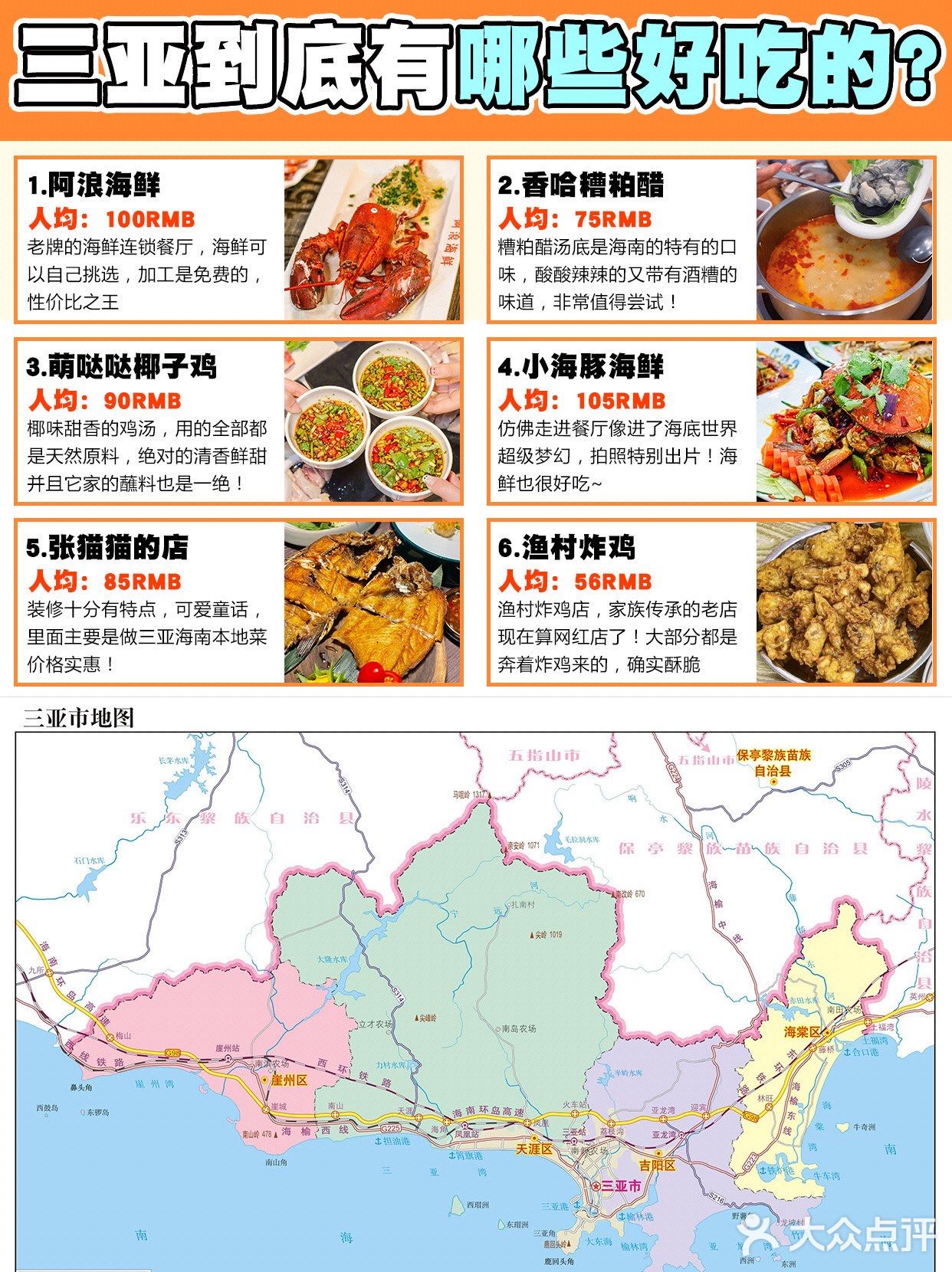 本地人诚心推荐㊙️三亚美食&购物&夜市大盘点