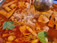 鱼饼火山炒年糕-包装马车·韩国料理·포장마차