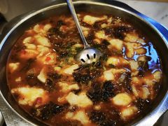 水煮肉片豆芽菜-川人川菜馆·小龙虾·鲜虾现做(黄山路店)
