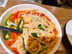 西红柿鸡蛋拌面-耶里夏丽新疆餐厅(百联中环购物广场店)
