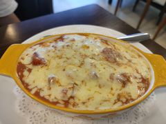 马苏里拉芝士焗猪扒饭-标记Jane's kitchen(平桥直街店)