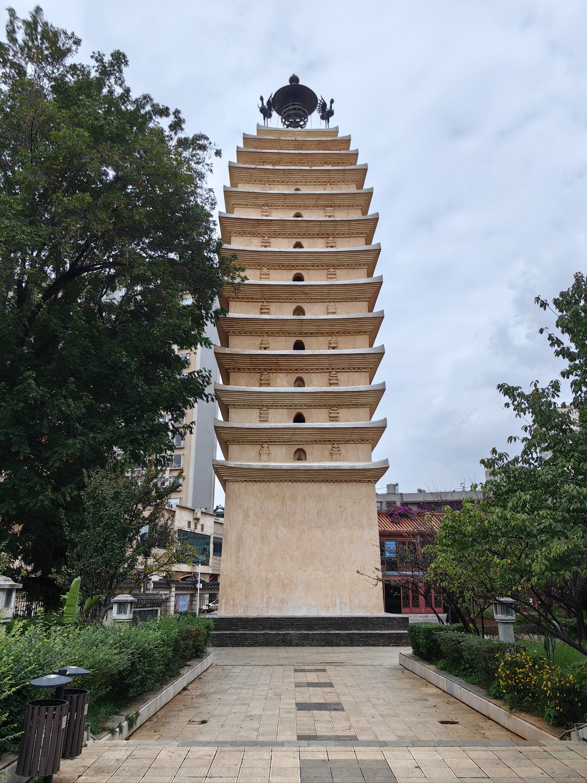 看东西寺塔的古建筑景观,老祖宗的审美叫人称赞