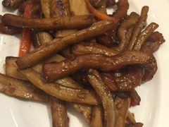 杏鲍菇猪颈肉-上海金桥红枫万豪酒店-万豪中餐厅