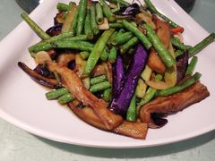 豆角凉瓜炒茄瓜-敦煌喜宴(万达广场店)