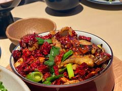 宫爆板筋-山石榴·贵州菜(丰盛里店)