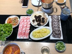-不老仙金汤虾丸火锅