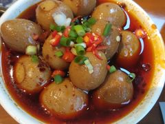 辣卤鹌鹑蛋-炉小二铜锅牛蛙•川湘菜(三里屯店)