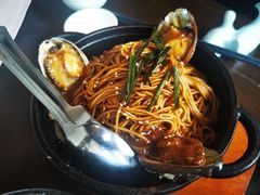 葱香鲍鱼捞面-夜上海(新天地店)