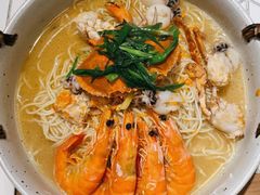 膏蟹拌面-十面欢腾·海鲜面·台式Bistro(长乐路店)