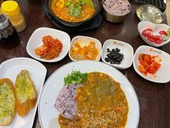 咖喱牛肉饭-釜山豚骨汤饭(芝罘万达广场店)
