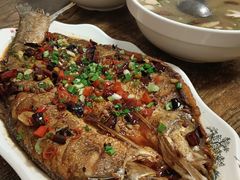 香煎大白鱼-小四川美食馆(幸福路店)