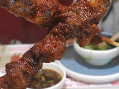 烤牛牛肉串-左庭右院鲜牛肉火锅(桥北印象汇店)