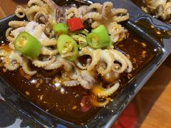 -东来菜馆•手抓海鲜家常菜•海鲜锅贴(鸽子窝店)