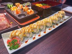 鲜切芒果芝士卷寿司-小川洋风料理(深圳首店)