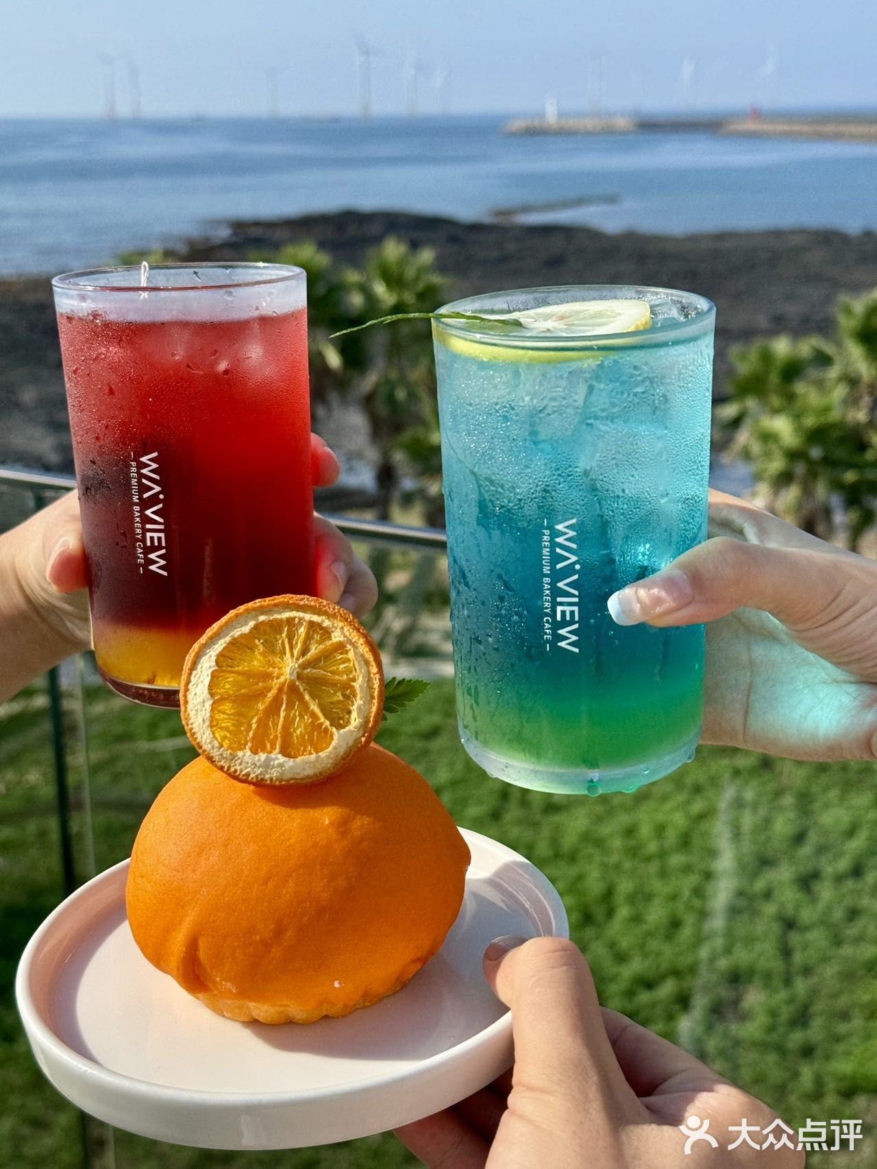 济州岛规模zui大咖啡店对面就是飞扬岛