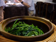 啫啫虾酱空心菜-熠盛粤味(永康路店)