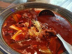 辣牛肉汤炖豆腐-那家小馆•北京菜•烤鸭(香山店)