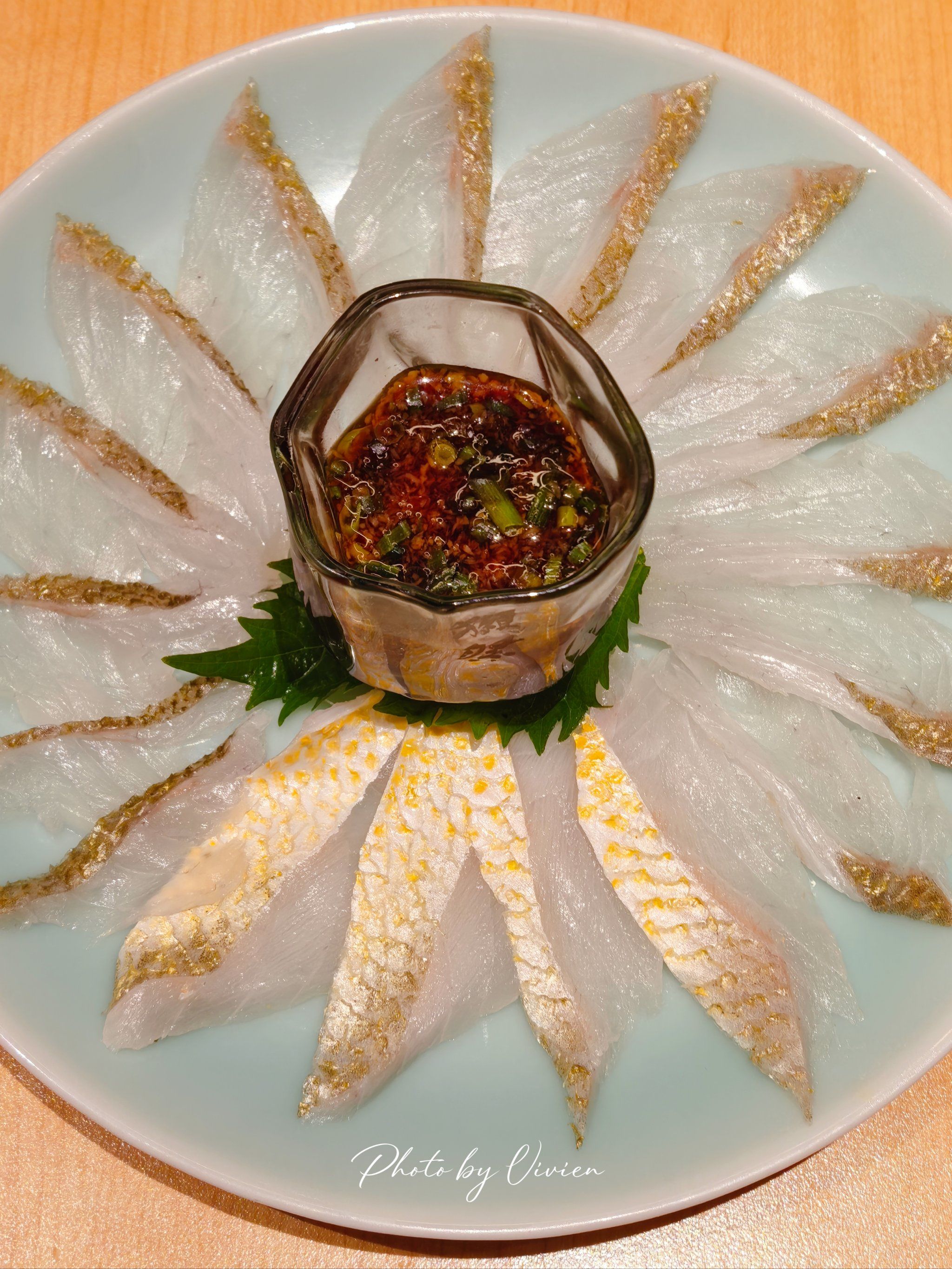 45一份的大黄鱼刺身惊艳!羊毛!