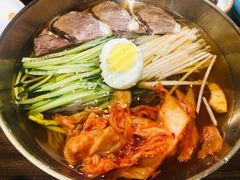 -明洞阿姨·韩式酱蟹烤肉·创意料理(三元桥店)