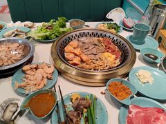 -九寸花汀海鲜烤肉自助(中东迪克店)