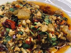 油呛黄牛皮-玛扎烧烤私房菜