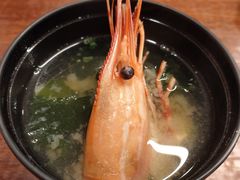 牡丹虾头味增汤-鮨清日本料理
