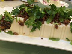 凉菜，肉捎豆腐，口感好，豆腐甜-天一朴素(武汉大学店)