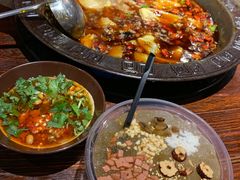 门口摊摊上的手工冰粉-受气牛肉·耙牛肉火锅(水晶郦城店)
