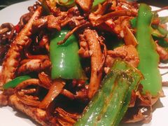 茶树菇炒八爪鱼-桂满陇-十里风荷(合生汇店)