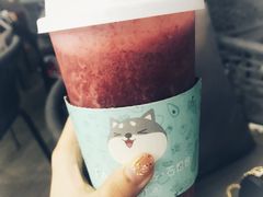 杨梅草莓柠檬-野萃山·潮汕厚果汁(十亩地店)