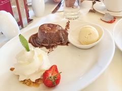 巧克力熔岩蛋糕-中央咖啡馆