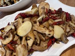 炒白牛肝菌-滇铺子·云南特色菜·第九届野生菌美食节(东风东路c86店)