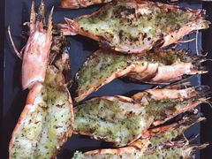 蒜蓉烤大虾-雅憩花园餐厅